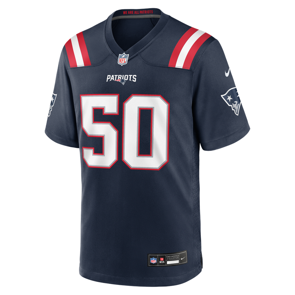 Mike Vrabel New England Patriots Game Jersey - White