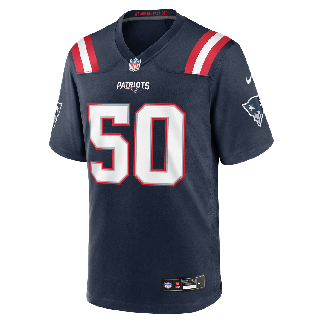 Mike Vrabel New England Patriots Game Jersey - White