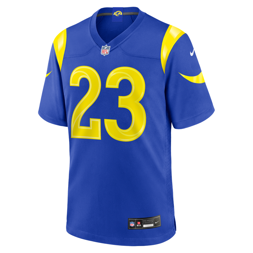 Kyren Williams Los Angeles Rams White Game Jersey - White