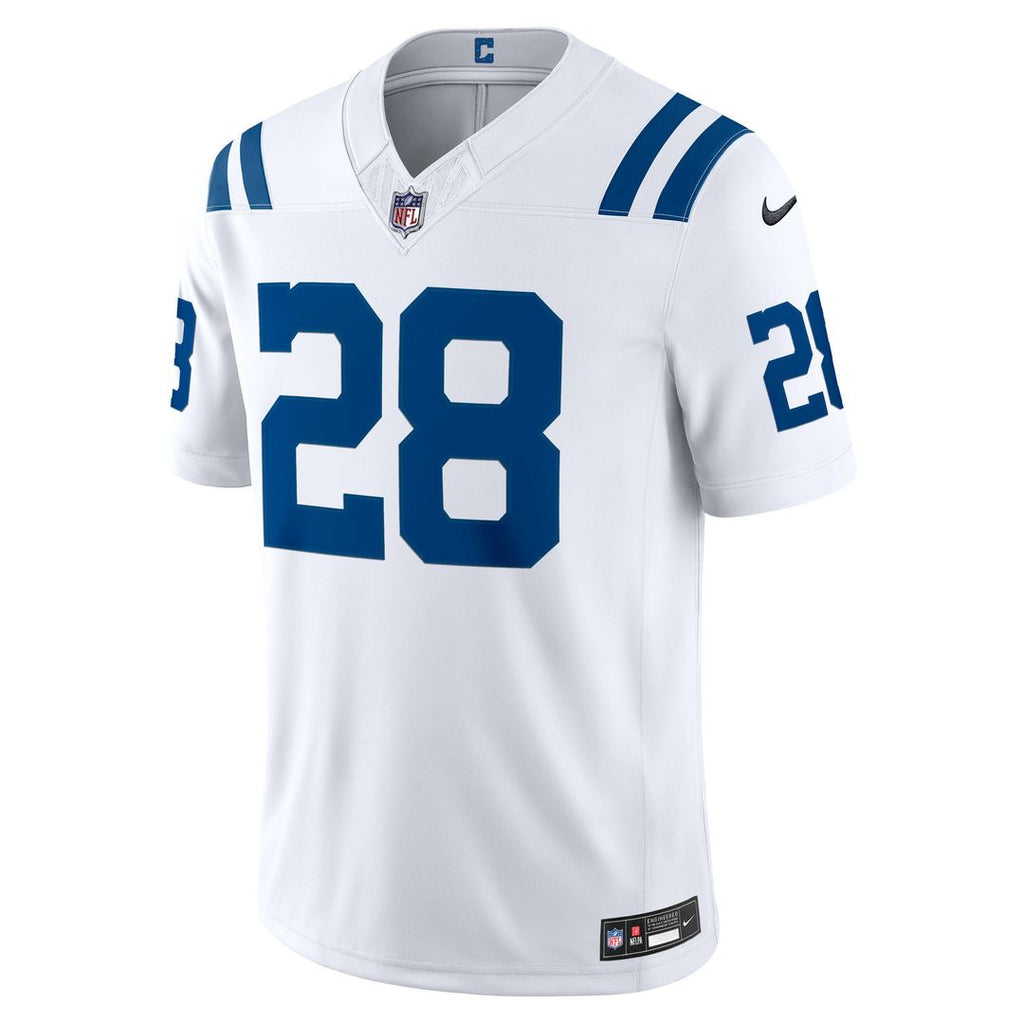 Jonathan Taylor Indianapolis Colts Vapor F.U.S.E. Stitched Limited Jersey - White