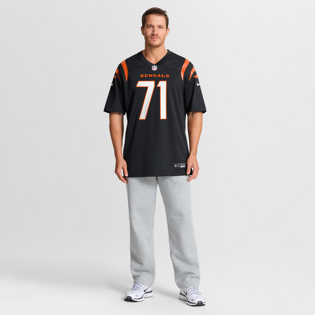 Amarius Mims Cincinnati Bengals Game Jersey - Black
