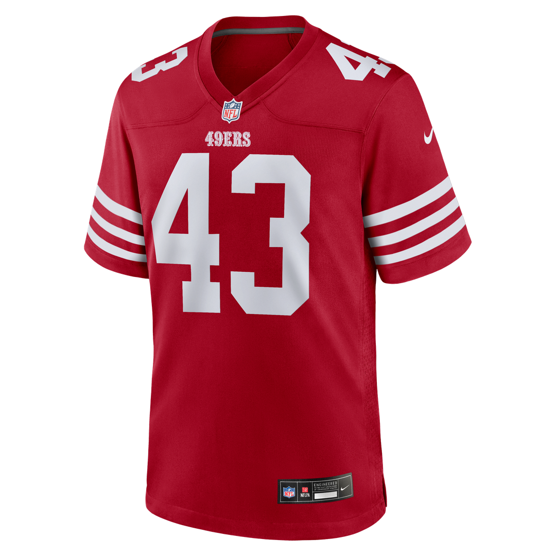 Eric Kendricks San Francisco 49ers Game Jersey - Scarlet