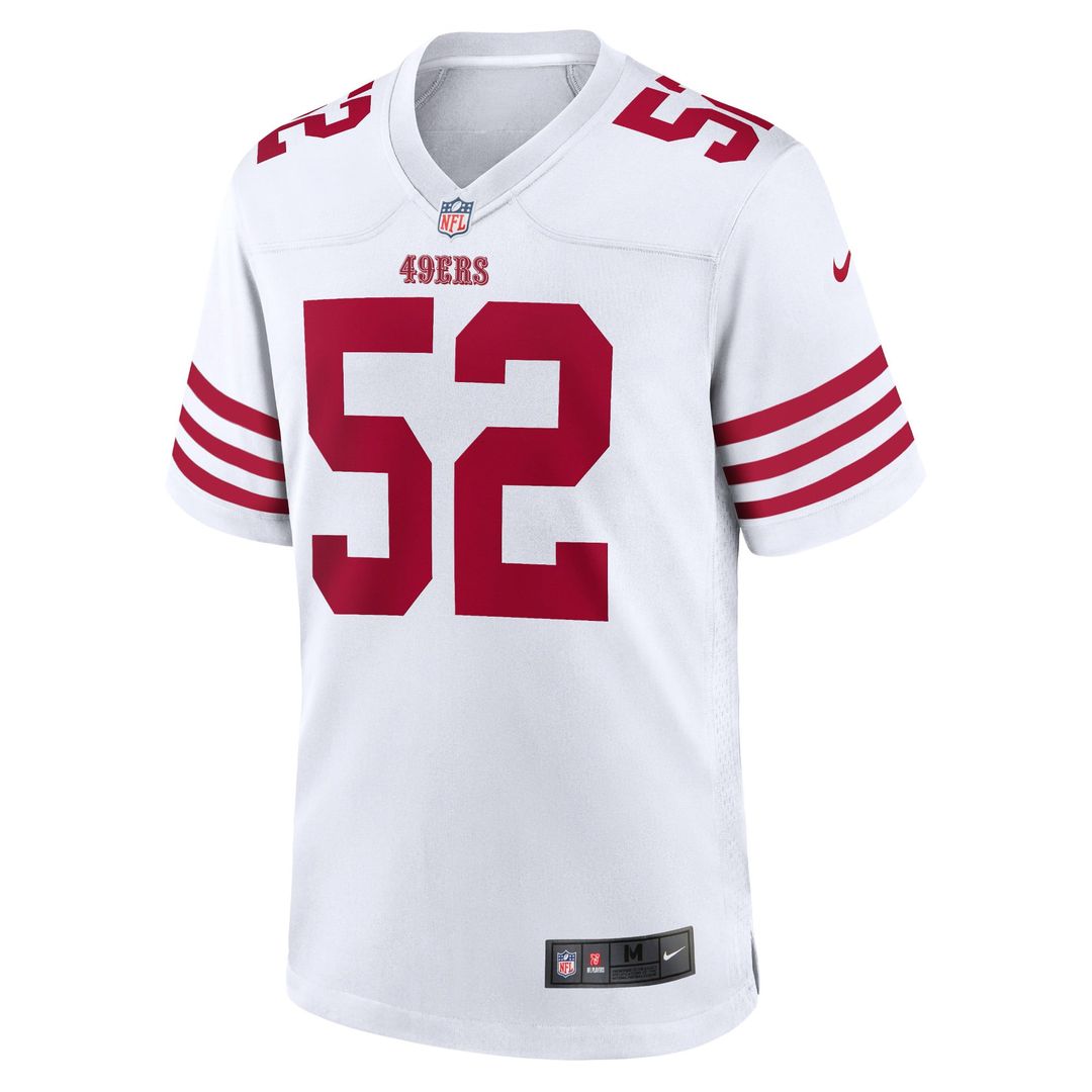 Patrick Willis San Francisco 49ers Game Jersey - White