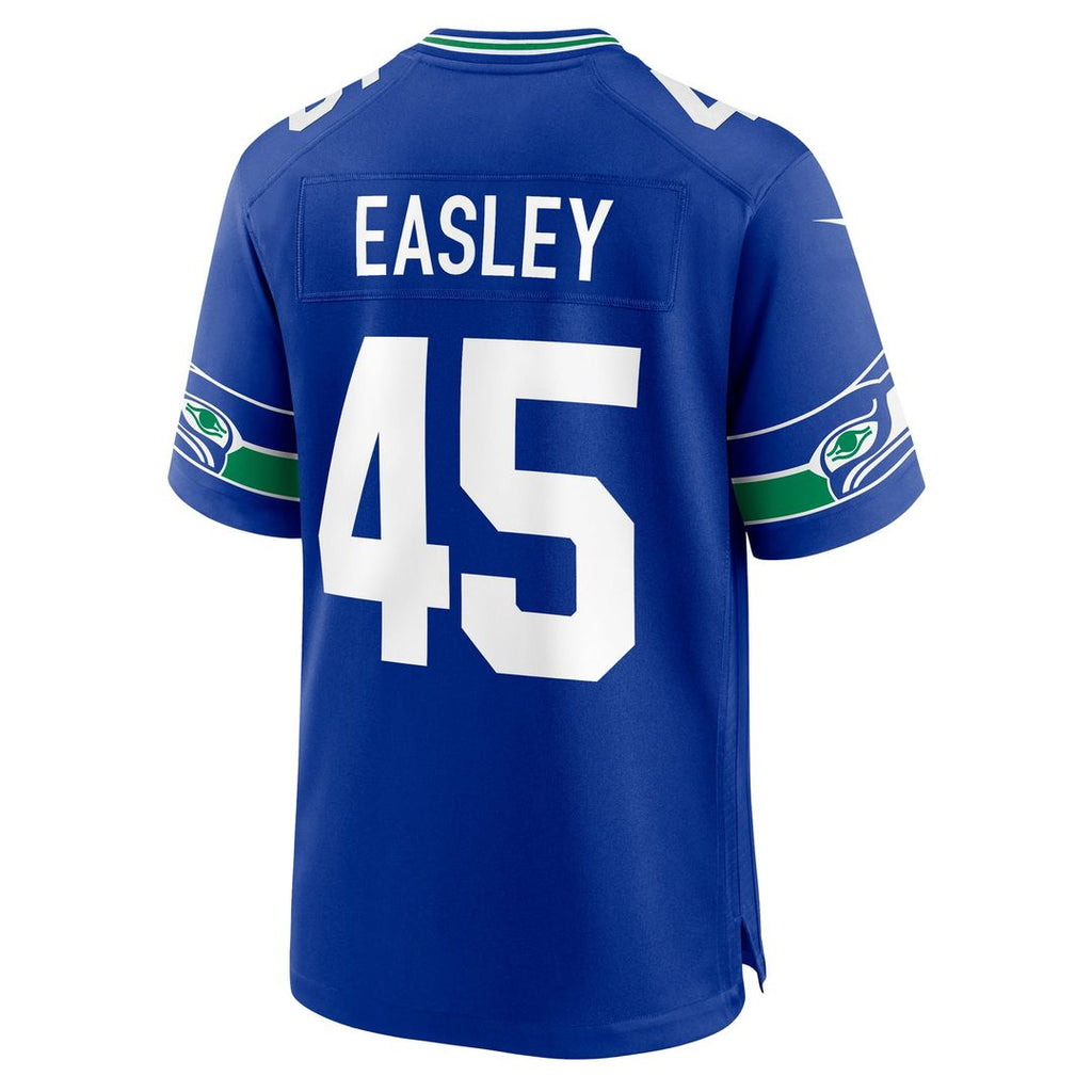 Kenny Easley Seattle Seahawks Alternate Game Jersey - Royal Blue