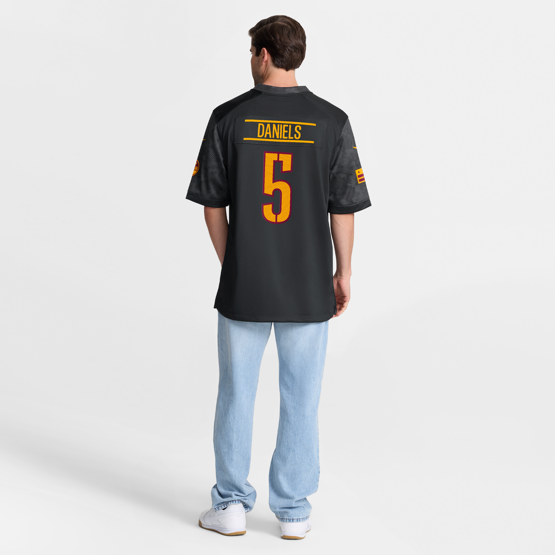 Jayden Daniels Washington Commanders Game Jersey - White