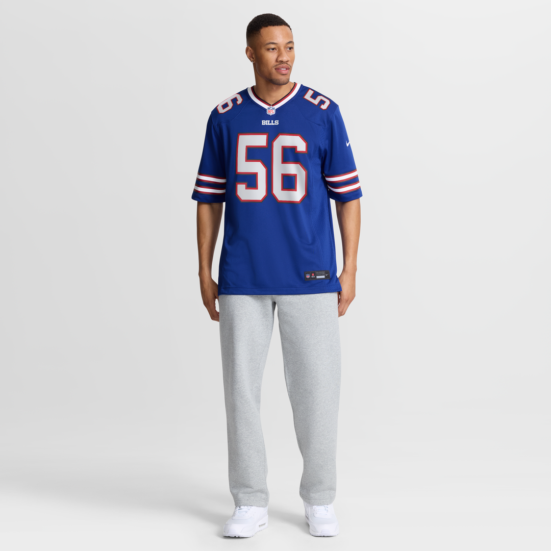 Javon Solomon Buffalo Bills Game Jersey - Royal Blue