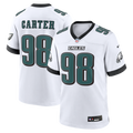 Jalen Carter Philadelphia Eagles Game Jersey - White