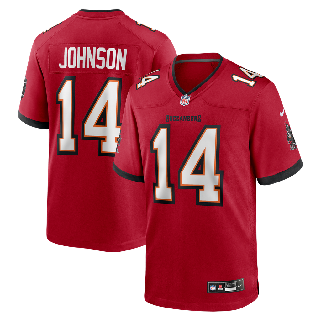 Brad Johnson Tampa Bay Buccaneers Game Jersey - Red