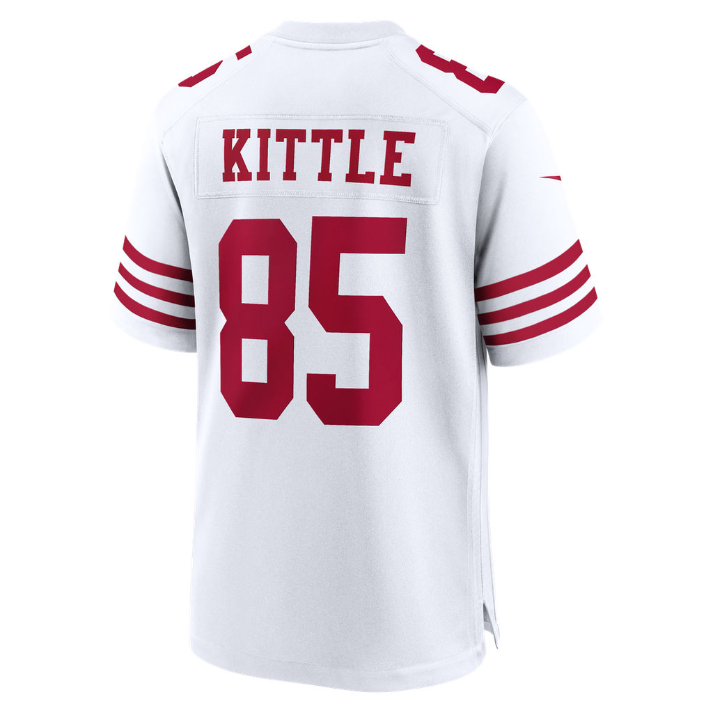 George Kittle San Francisco 49ers 80th Anniversary Game Jersey - White
