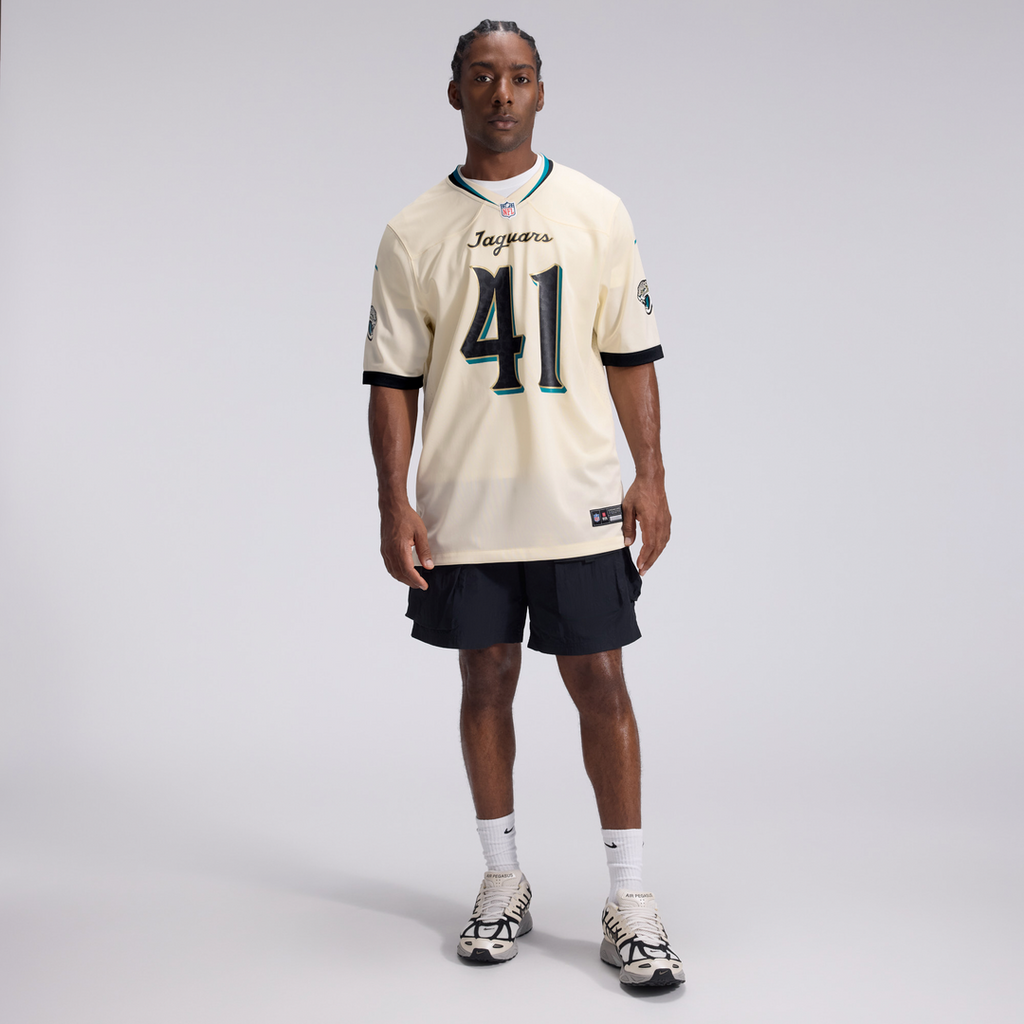 Josh Hines-Allen Jacksonville Jaguars 2026 Rivalries Collection Game Jersey - Natural