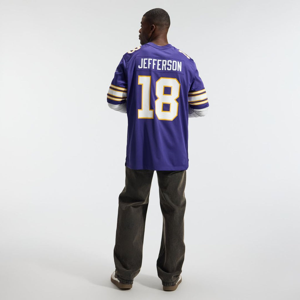Justin Jefferson Minnesota Vikings Classic Game Jersey - Purple