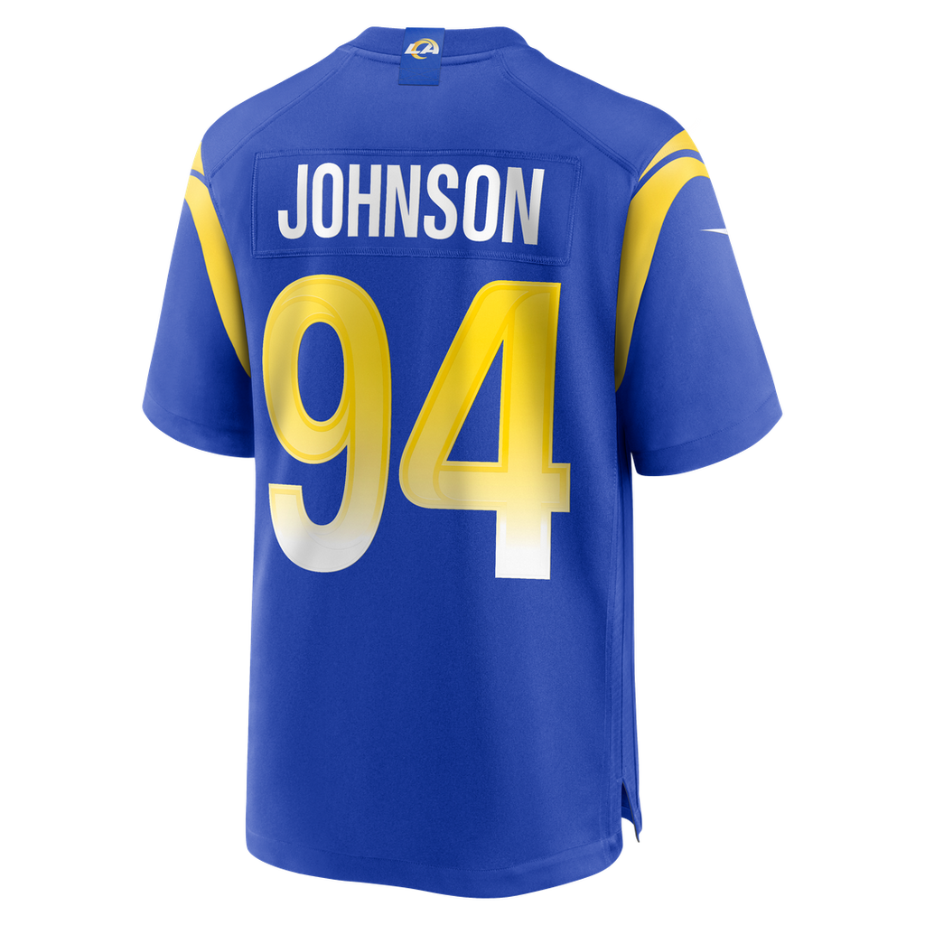 Desjuan Johnson Los Angeles Rams Home Game Jersey - Royal Blue