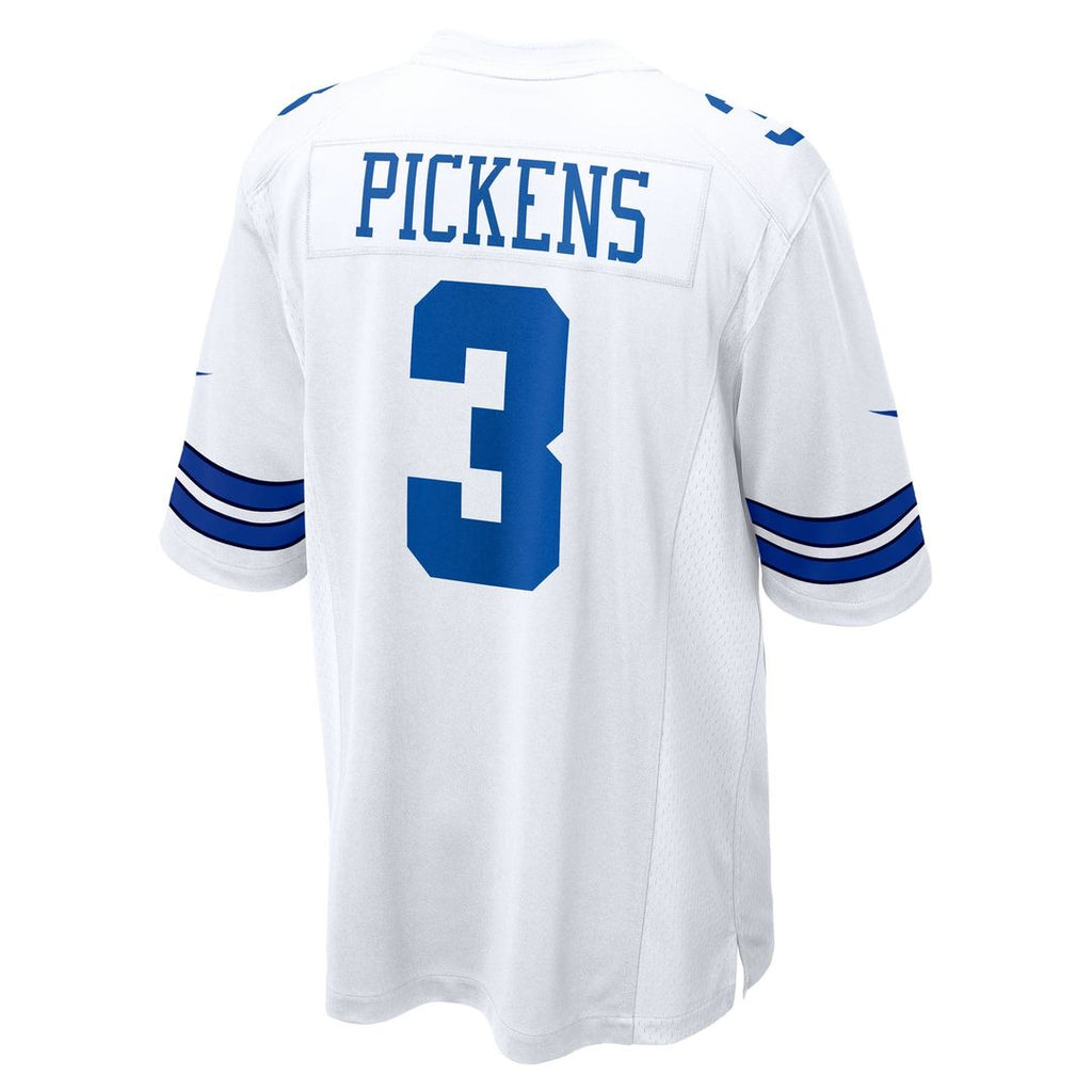 George Pickens Dallas Cowboys Game Jersey - White