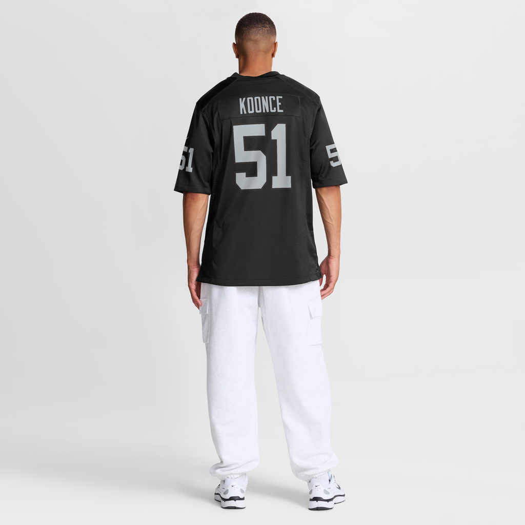Malcolm Koonce Las Vegas Raiders Game Jersey - Black