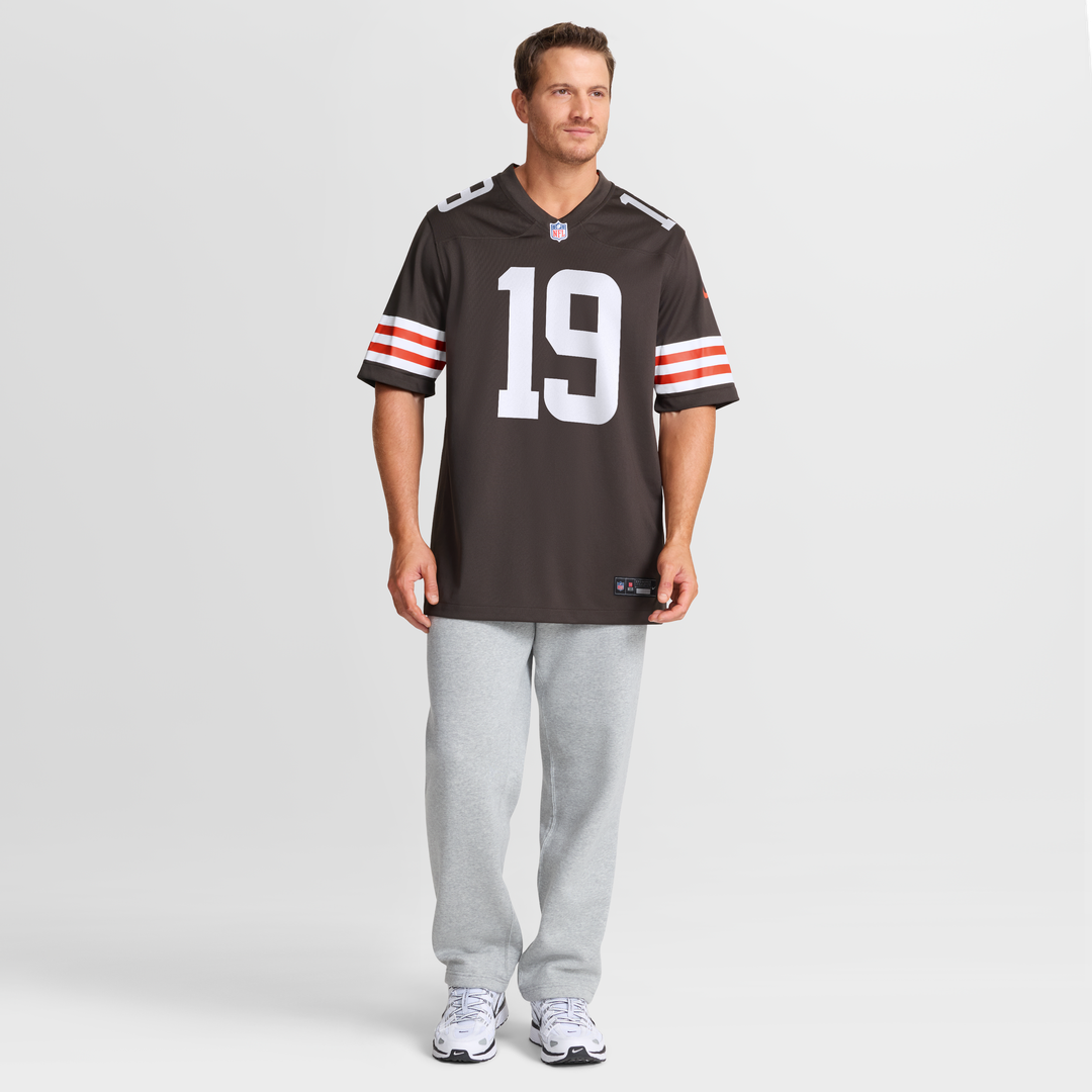 Cedric Tillman Cleveland Browns Game Jersey - Brown