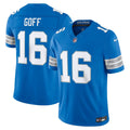 Jared Goff Detroit Lions Vapor F.U.S.E. Stitched Limited Jersey - Blue