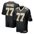 Dillon Radunz New Orleans Saints Game Jersey - Black