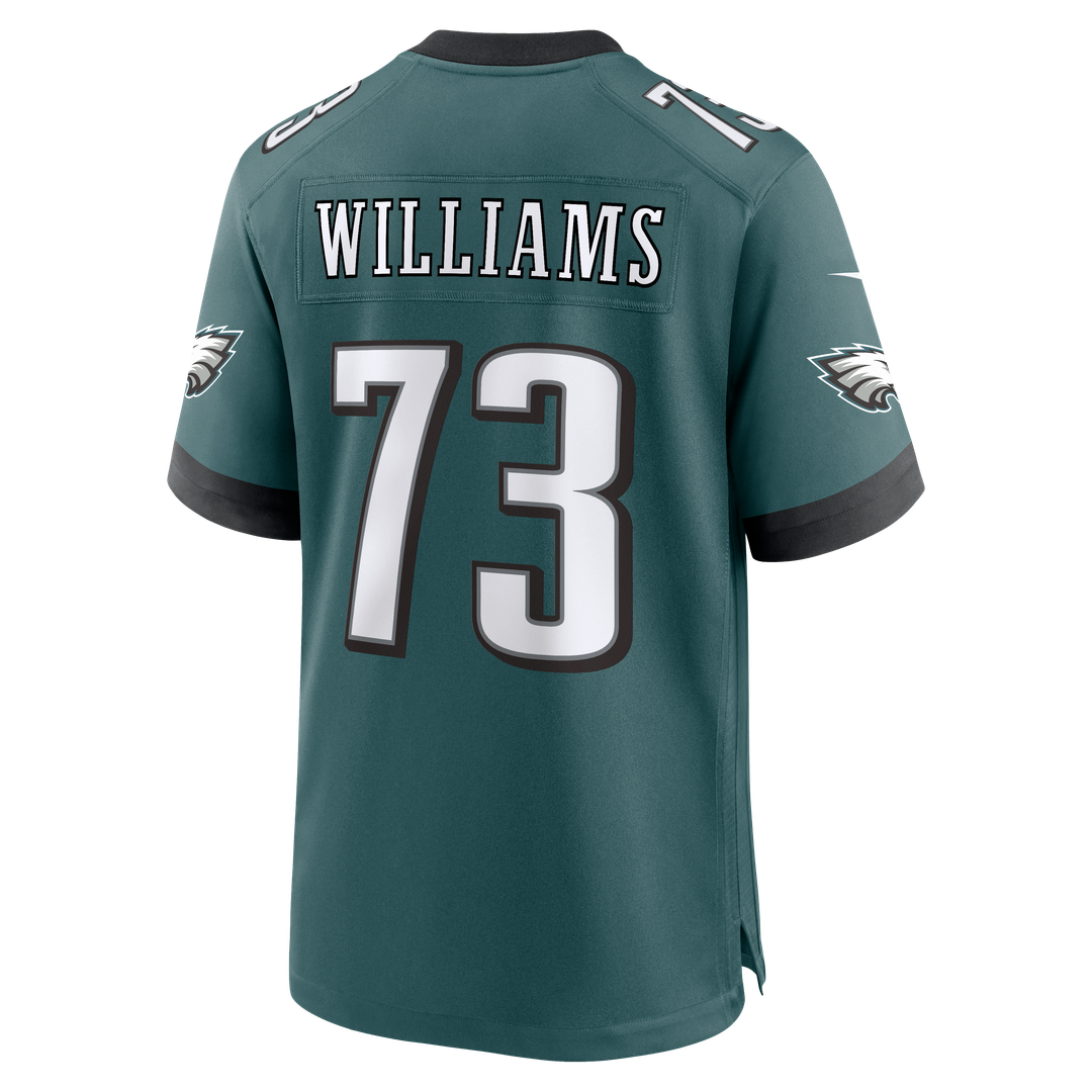 Cameron Williams Philadelphia Eagles Game Jersey - Midnight Green