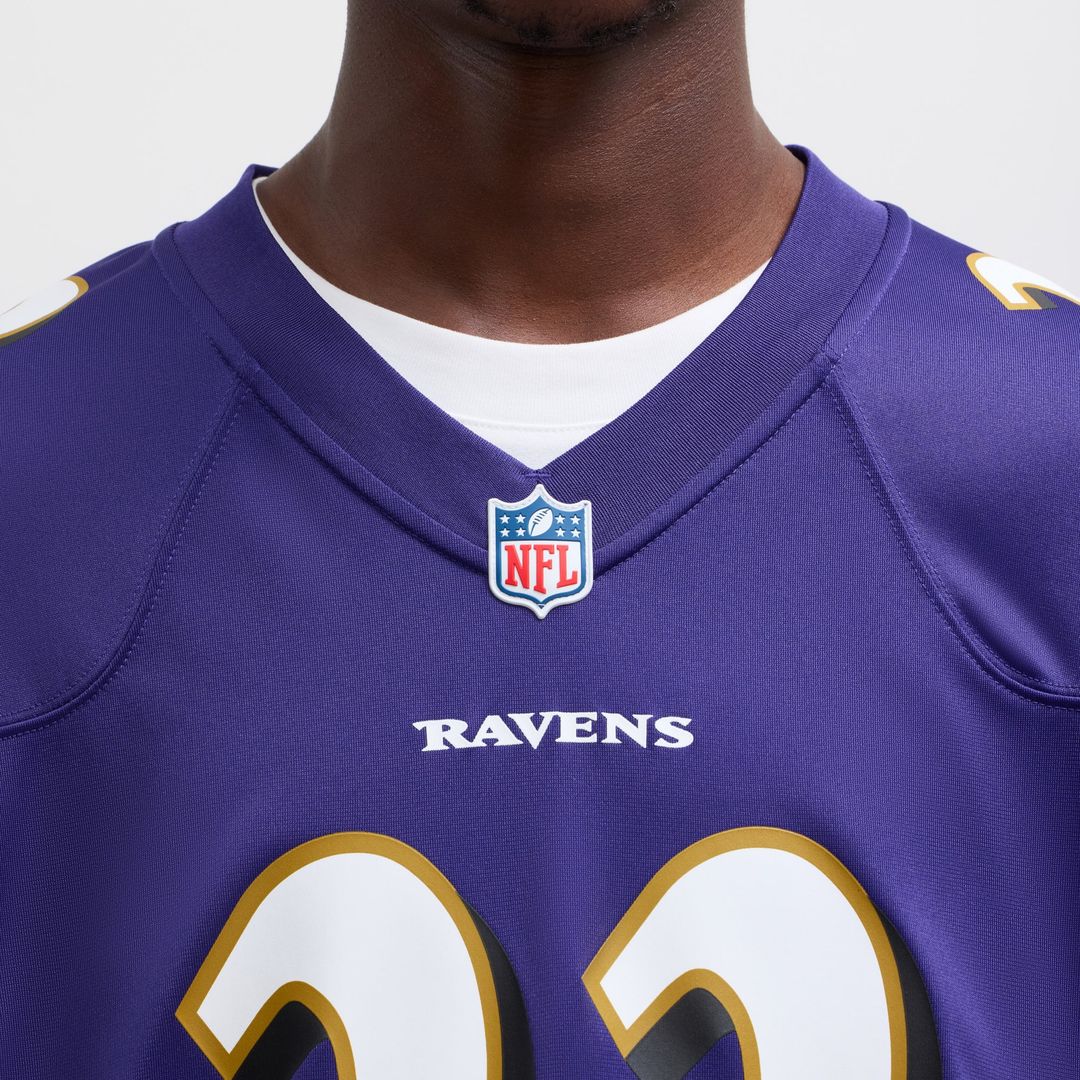 Derrick Henry Baltimore Ravens Game Jersey - Purple