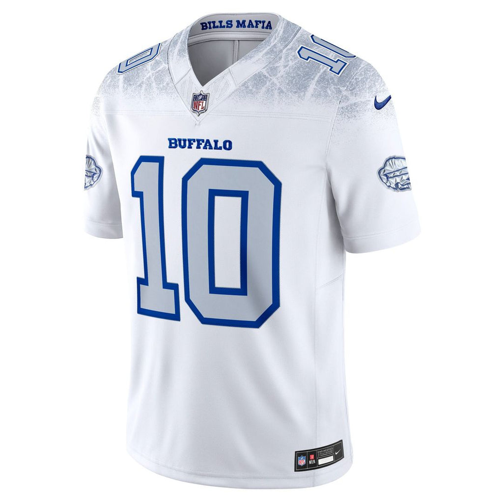 Khalil Shakir Buffalo Bills Rivalries Collection Stitched Limited Jersey - White