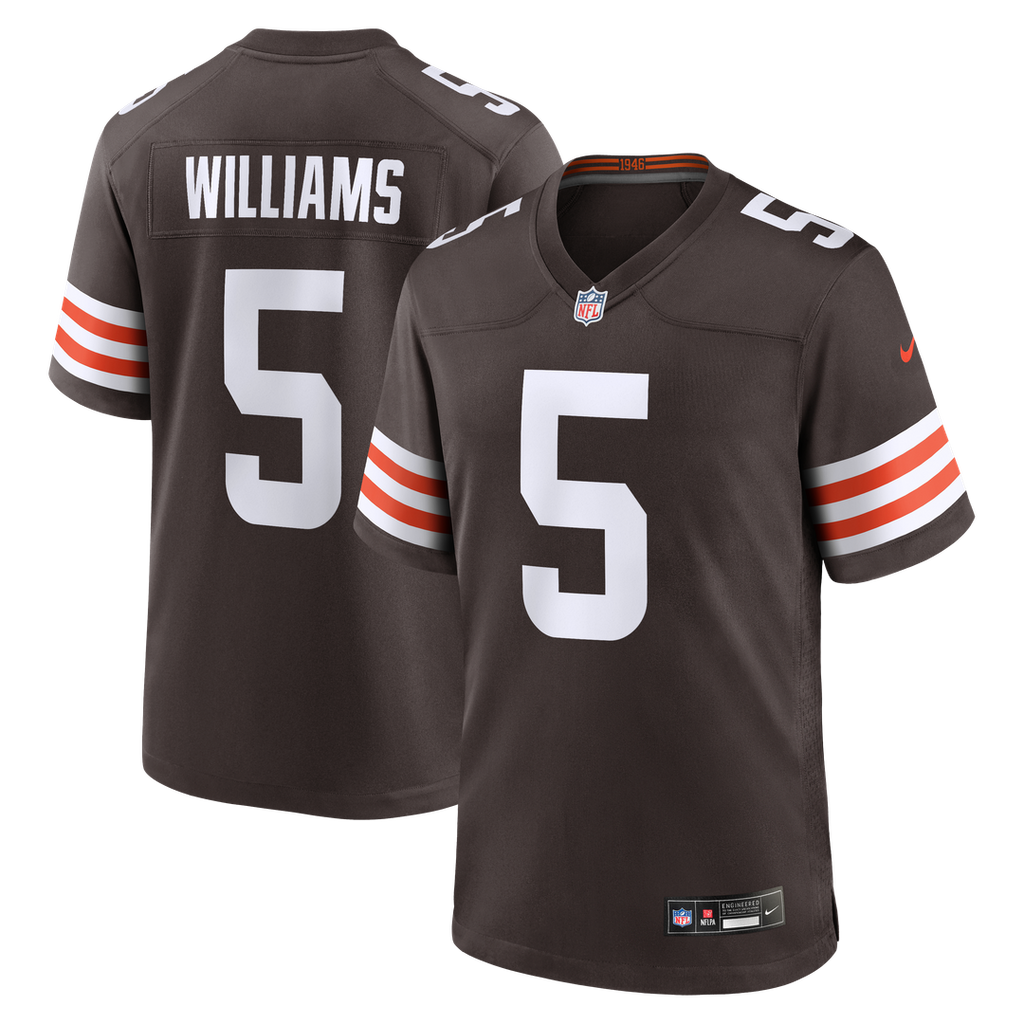 Quincy Williams Cleveland Browns Game Jersey - Brown