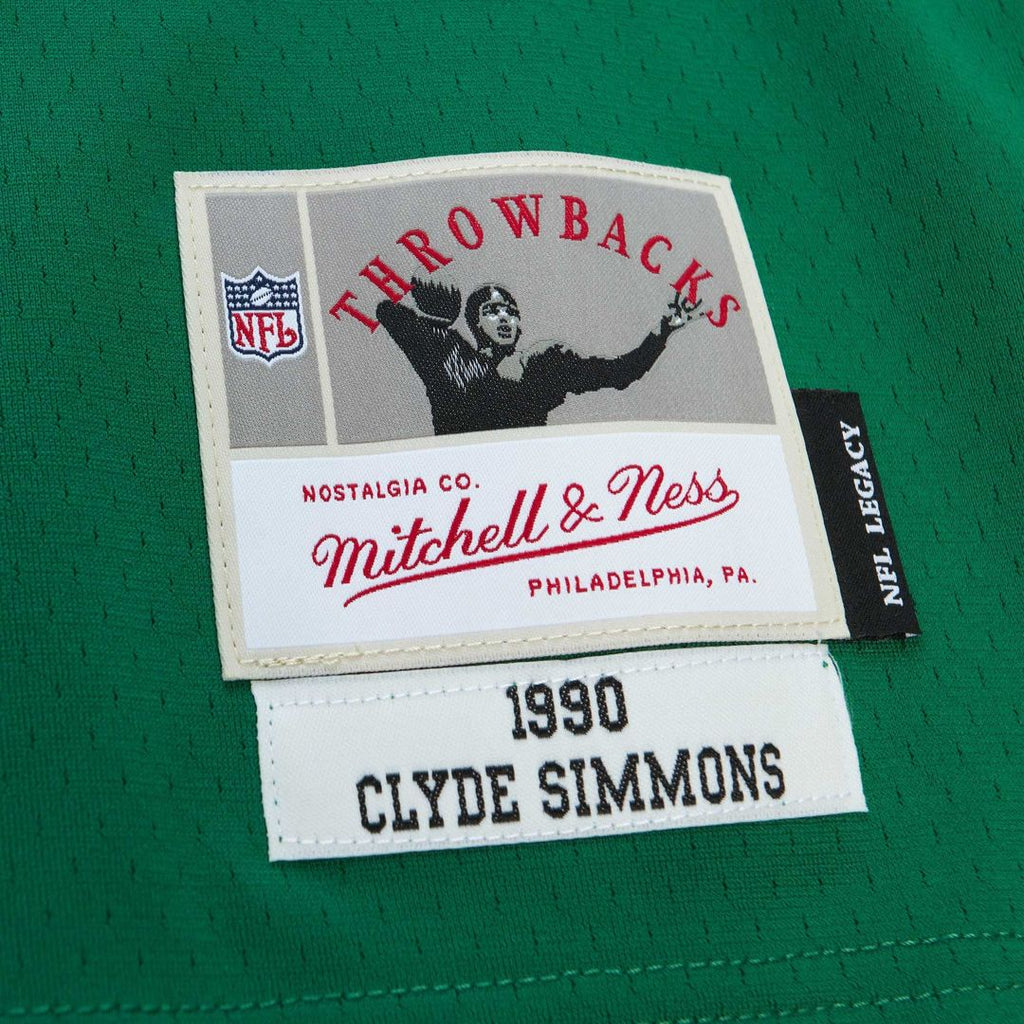 Clyde Simmons Philadelphia Eagles Legacy Replica Jersey - Kelly Green
