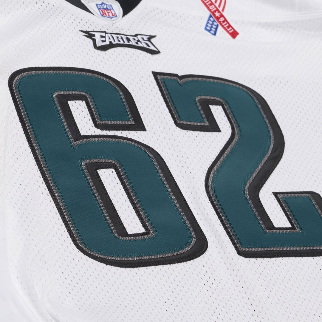 Jason Kelce Philadelphia Eagles 2011 Authentic Throwback Jersey - White