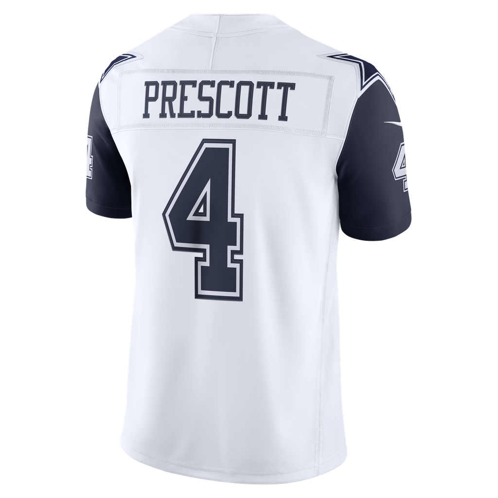 Dak Prescott Dallas Cowboys Alternate Vapor F.U.S.E. Stitched Limited Jersey - White