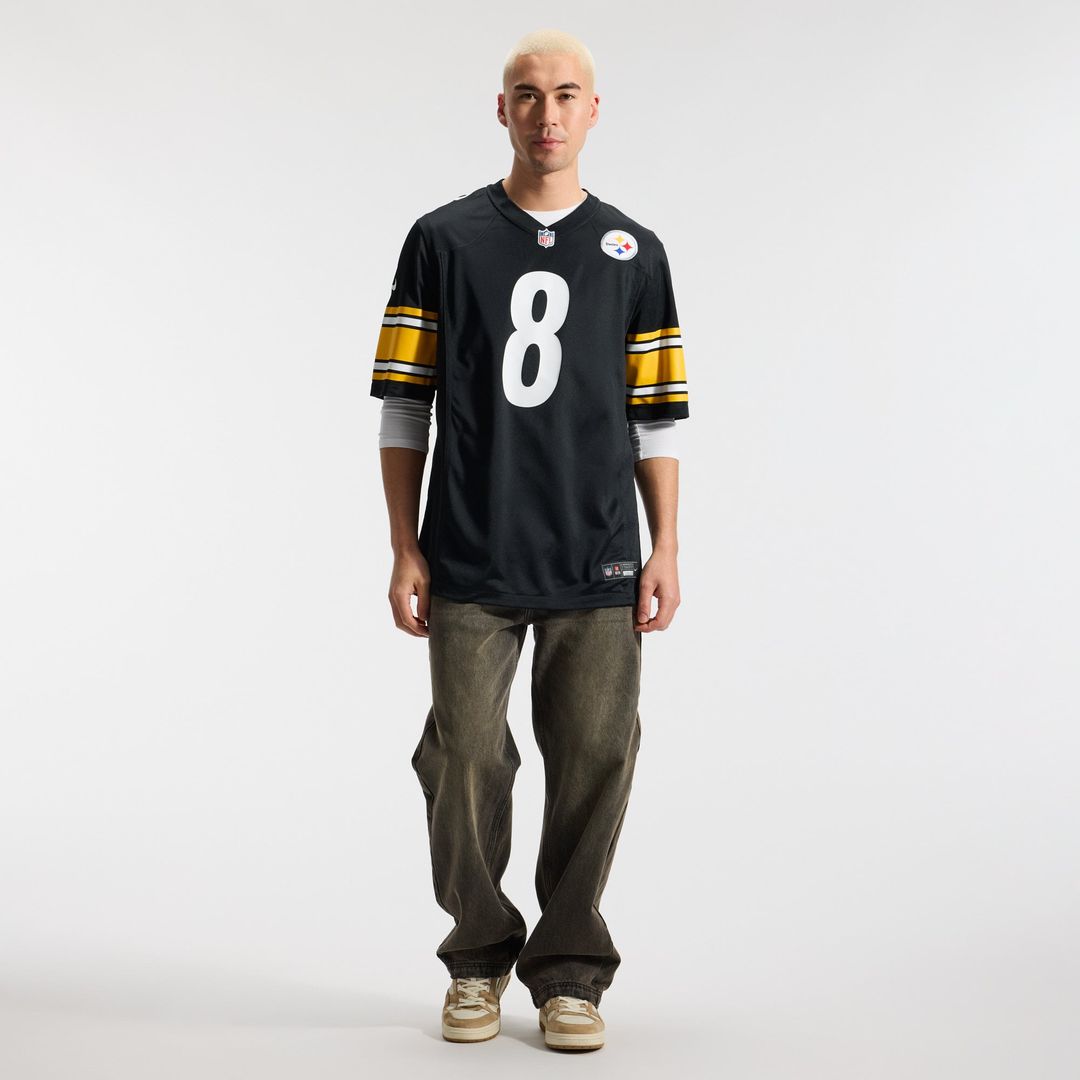Aaron Rodgers Pittsburgh Steelers Alternate 1933 Throwback Game Jersey - Gold