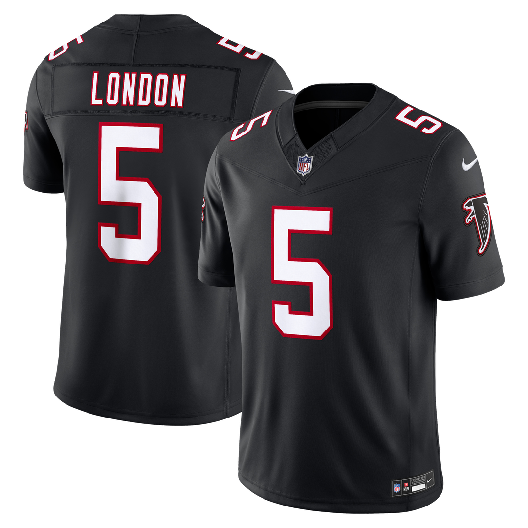 Drake London Atlanta Falcons Vapor F.U.S.E. Stitched Limited Jersey - Red