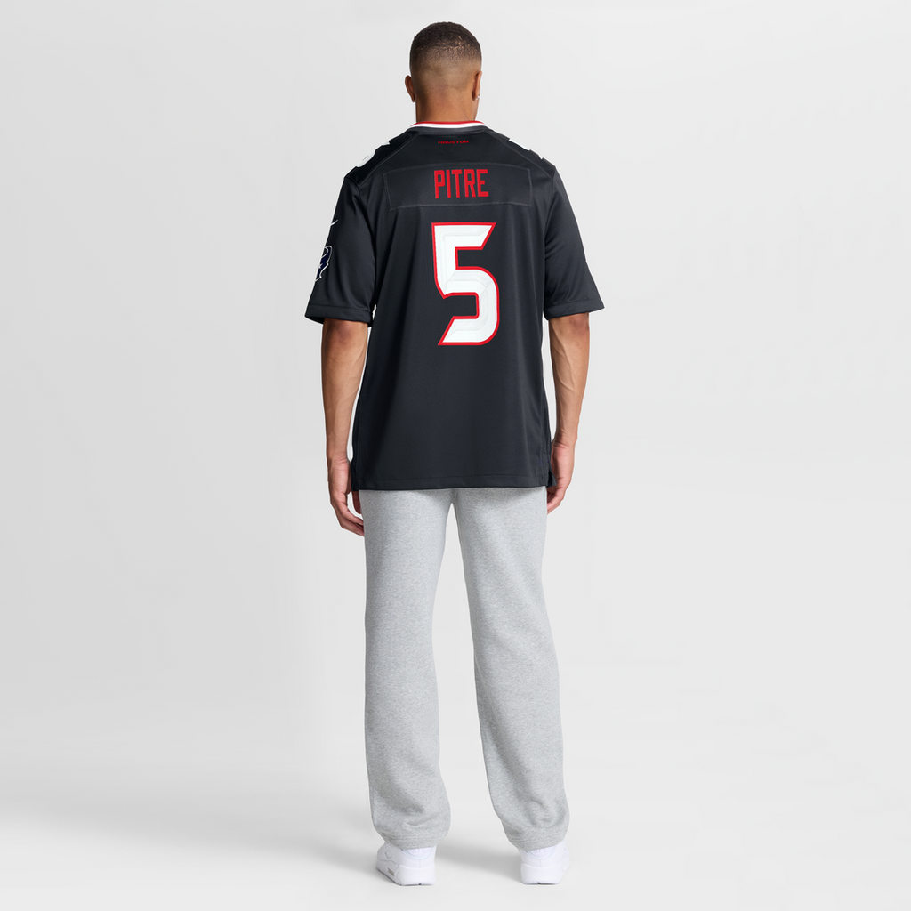 Jalen Pitre Houston Texans Game Jersey - Navy
