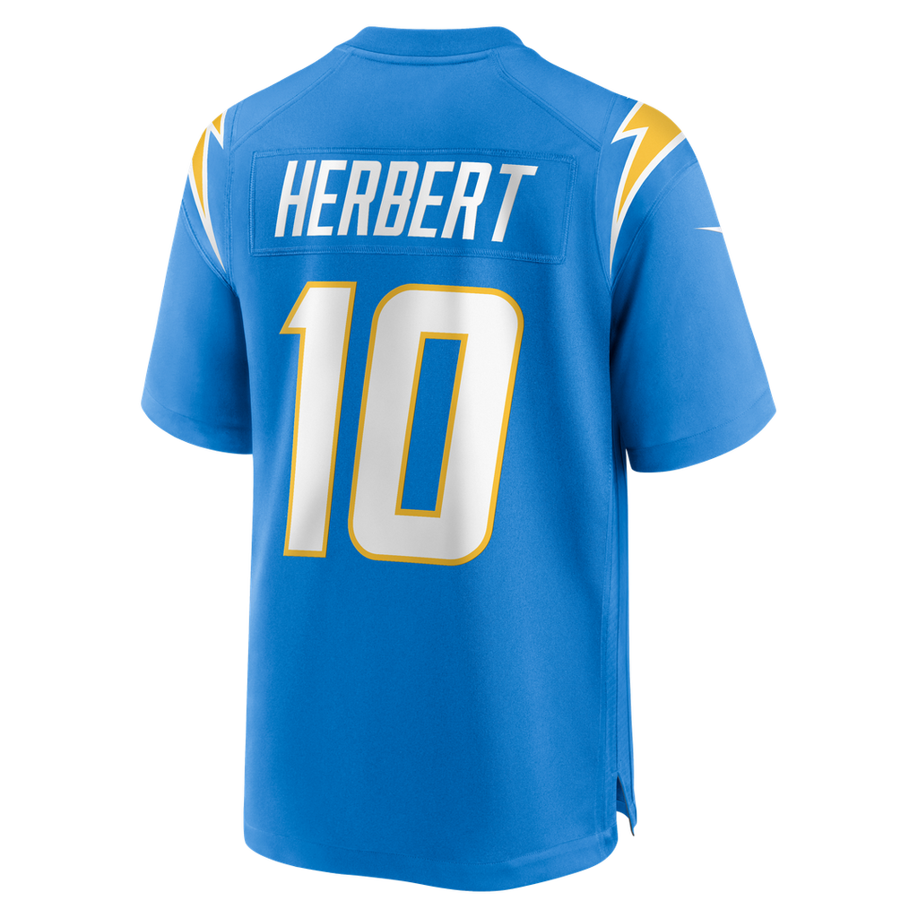 Justin Herbert Los Angeles Chargers Alternate Super Chargers Game Jersey - Navy