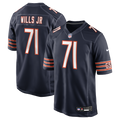 Jedrick Wills Jr. Chicago Bears Game Jersey - Navy