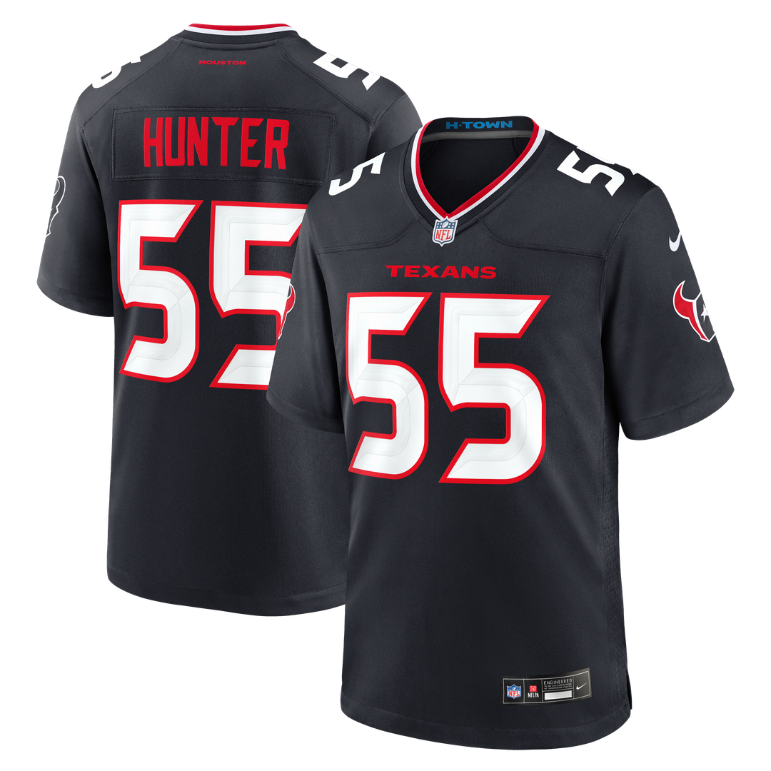 Danielle Hunter Houston Texans Game Jersey - Navy
