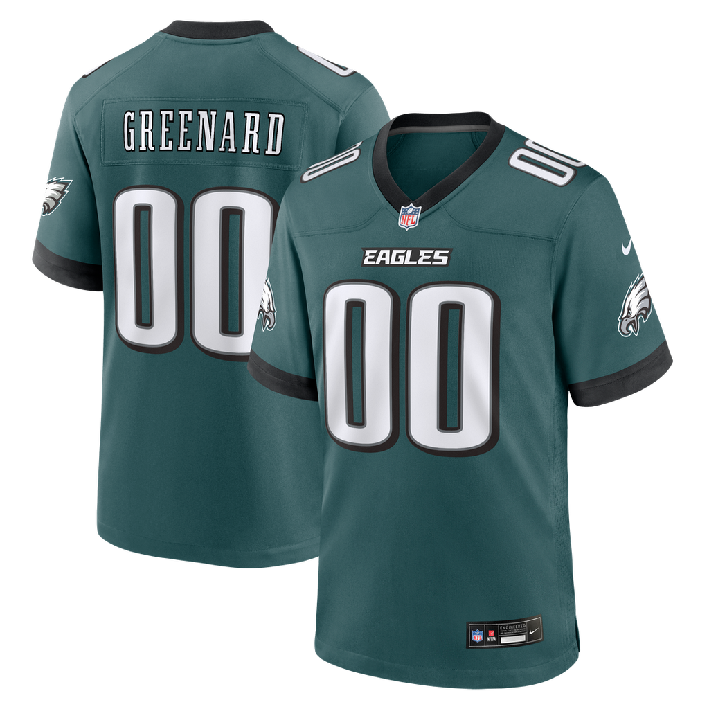 Jonathan Greenard Philadelphia Eagles Game Jersey - Midnight Green