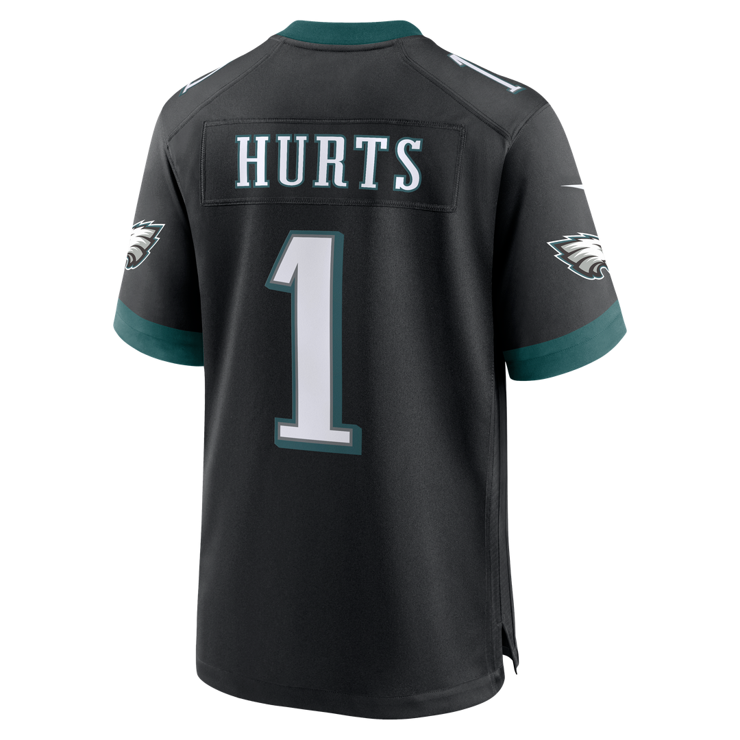 Jalen Hurts Philadelphia Eagles Alternate Game Jersey - Black