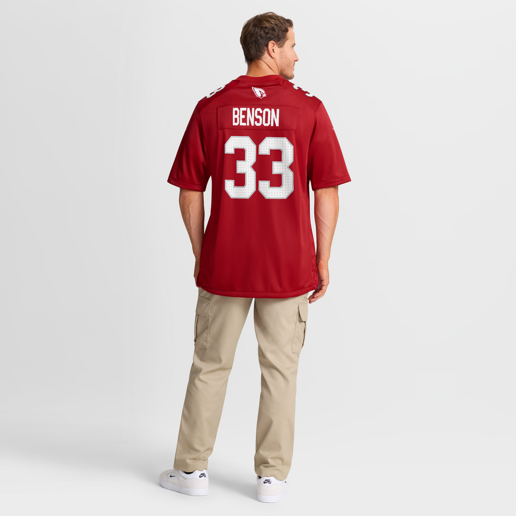 Trey Benson Arizona Cardinals Game Jersey - Cardinal
