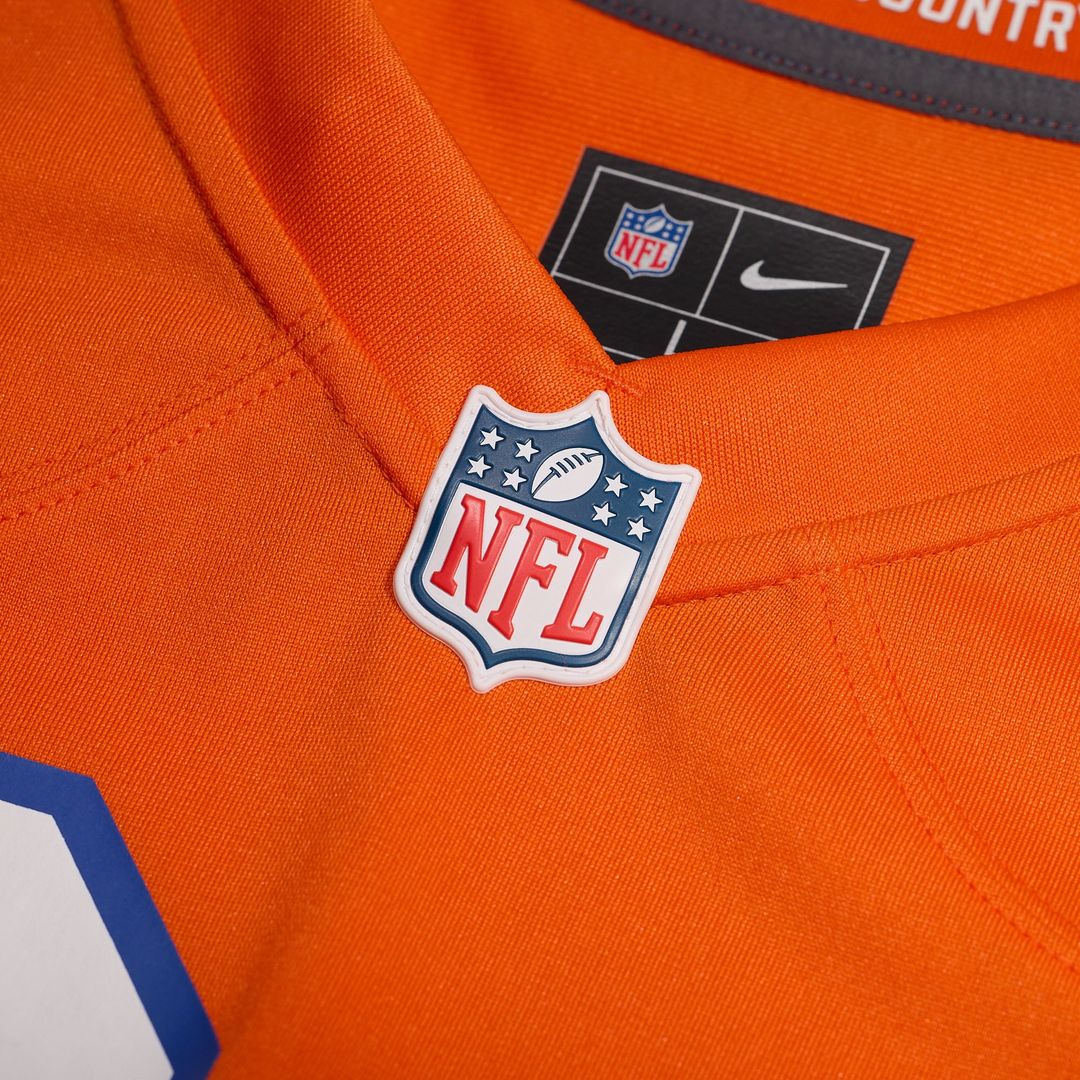 Terrell Davis Denver Broncos Alternate Game Jersey - Orange