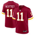 Luke McCaffrey Washington Commanders Game Jersey - Burgundy