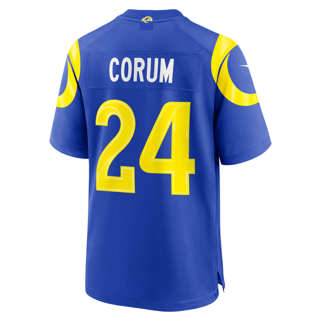 Blake Corum Los Angeles Rams Game Jersey - Royal Blue