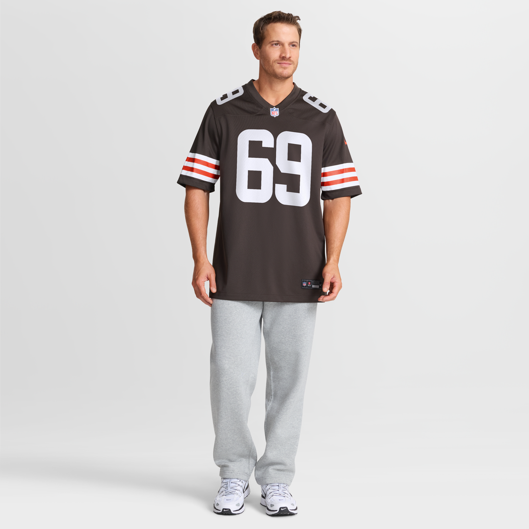 Tyre Phillips Cleveland Browns Game Jersey - Brown