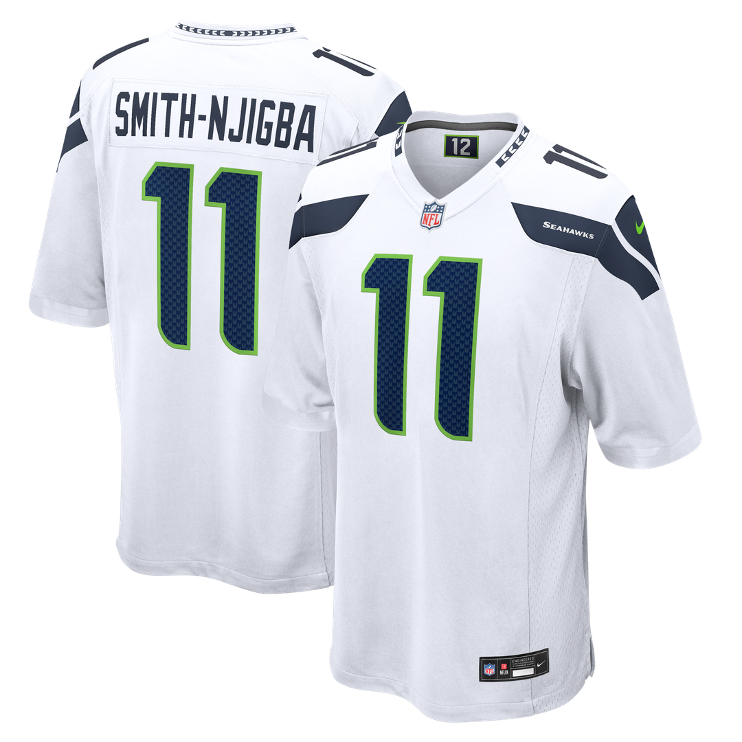 Jaxon Smith-Njigba Seattle Seahawks Throwback Game Jersey - Royal Blue