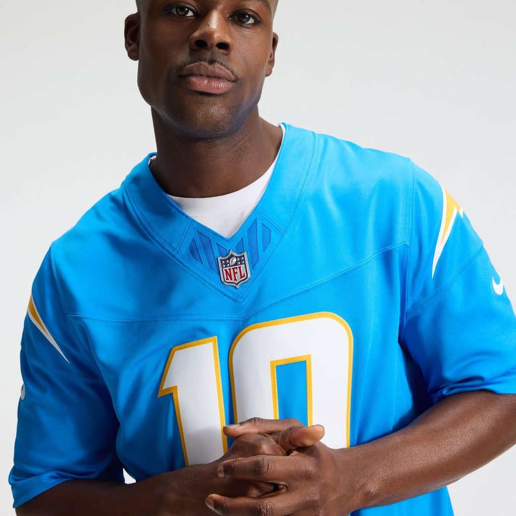 Justin Herbert Los Angeles Chargers Vapor F.U.S.E. Stitched Limited Jersey - Powder Blue