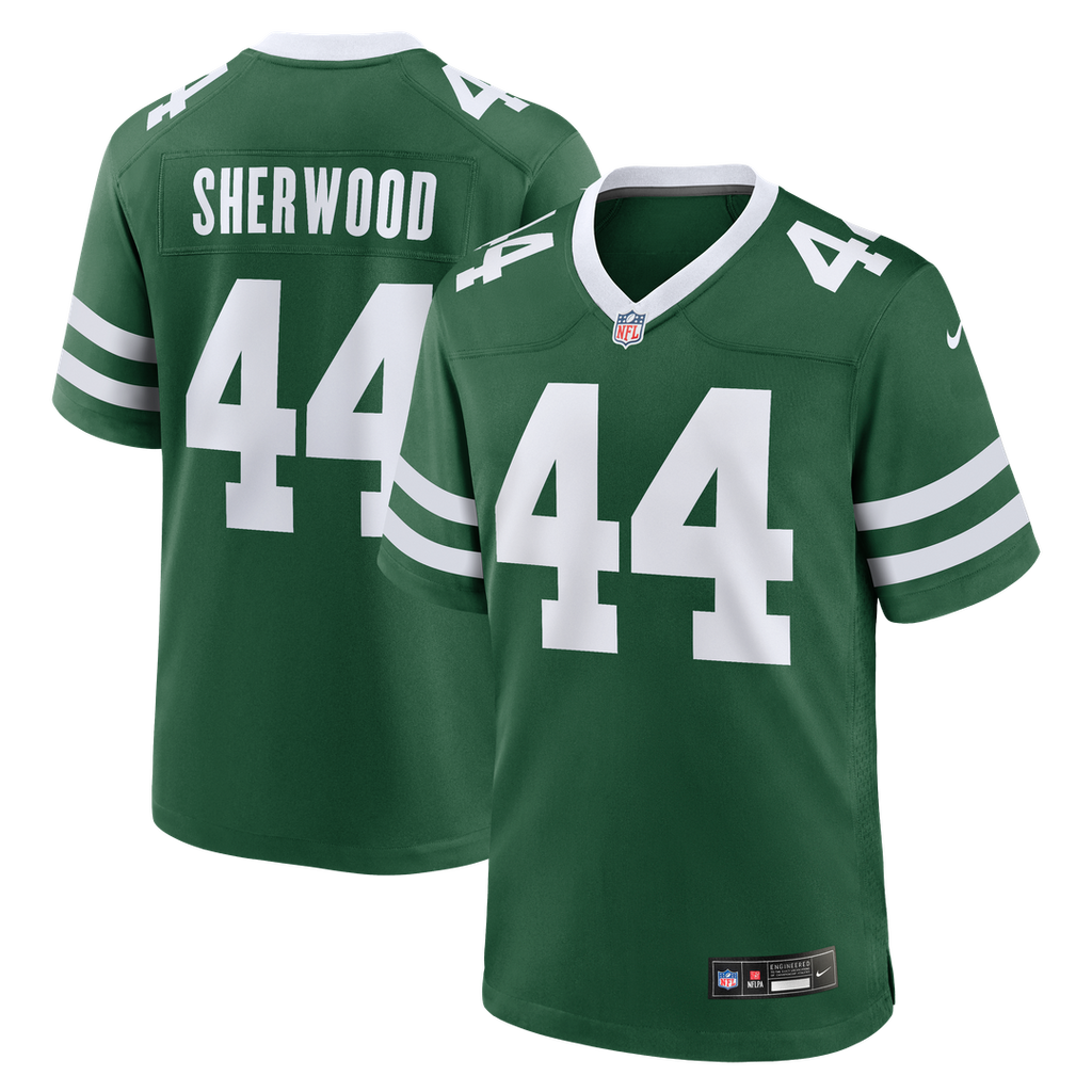 Jamien Sherwood New York Jets Game Jersey - Legacy Green