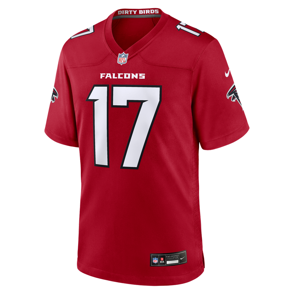 Zachariah Branch Atlanta Falcons Game Jersey - Red