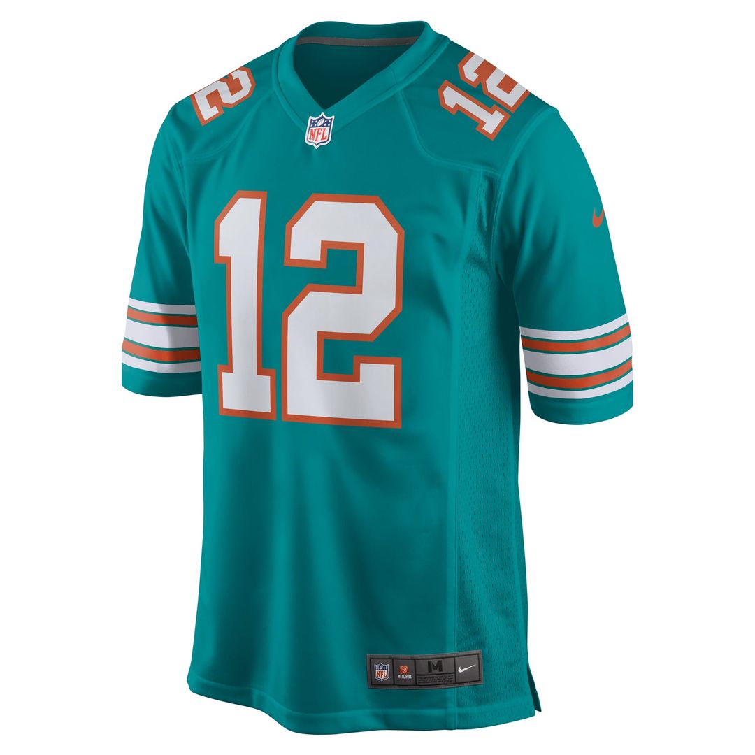 Bob Griese Miami Dolphins Jersey - Aqua