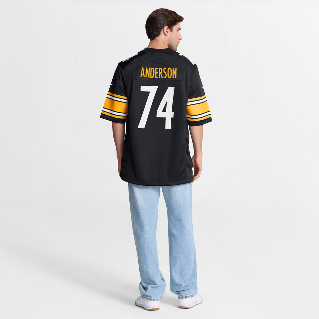 Spencer Anderson Pittsburgh Steelers Game Jersey - Black