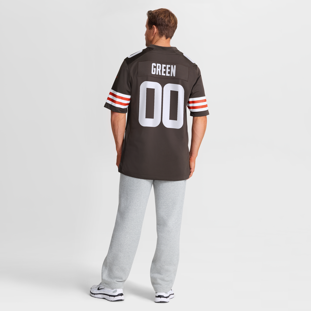 Taylen Green Cleveland Browns Game Jersey - Brown