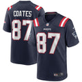 Ben Coates New England Patriots Game Jersey - Navy
