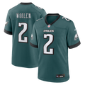 Tariq Woolen Philadelphia Eagles Game Jersey - Midnight Green